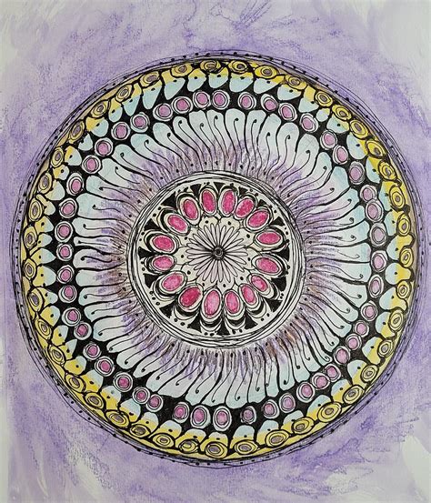 Mandala Painting By Sheri Peters Fine Art America