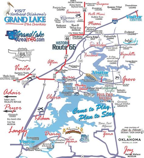 It is administered by the grand river dam authority (grda). northeast Oklahoma Attractions Tourist Information Things ...