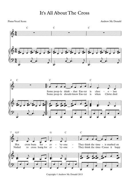 Its All About The Cross Sheet Music Pdf Download