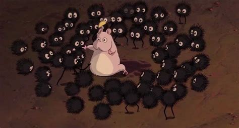 The Adorable Soot Sprites Of Spirited Away And My Neighbour Totoro