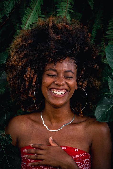 Hd Wallpaper Photo Of Woman Laughing Adult Afro Attractive Beautiful Beauty Wallpaper Flare