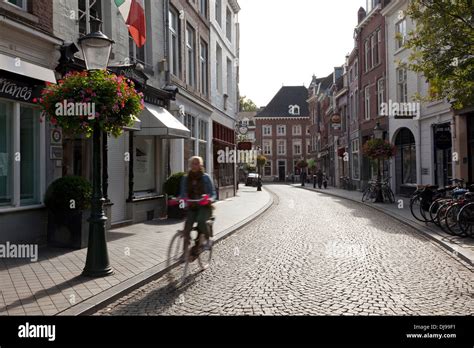 Shopping Street In Maastricht Netherlands Stock Photo 62899957 Alamy