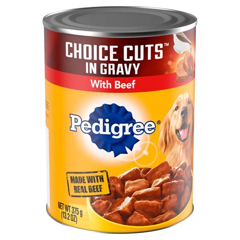 Pedigree Choice Cuts In Gravy Adult Canned Soft Wet Dog Food With Beef