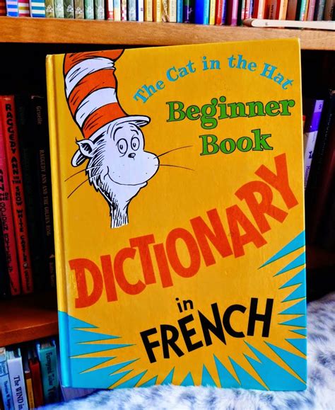 Julias Bookbag The Cat In The Hat Dictionary In French
