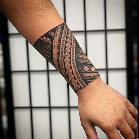 Polynesian Forearm Tattoo Tongan Tattoo Maori Tattoo Arm Tribal