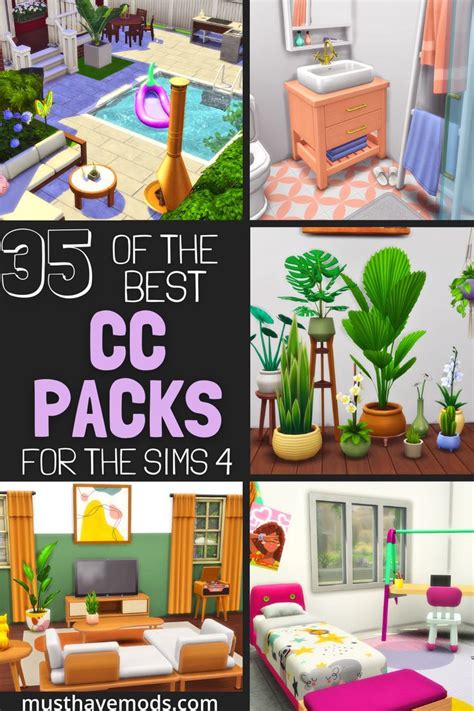 35 Sims 4 Cc Packs Every Simmer Should Download Sims 4 Cc Furniture