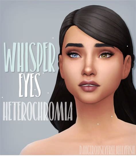 Whisper Eyes Sims 4 Heterochromia Non Default