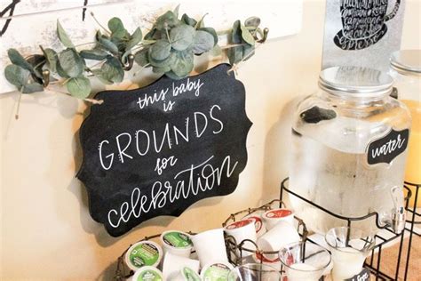 Check Out The Cutest Coffee Themed Baby Shower Perfect For Any