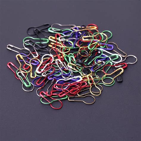 100pcsbox Mixed Color Safety Pins Diy Sewing Tools Safety