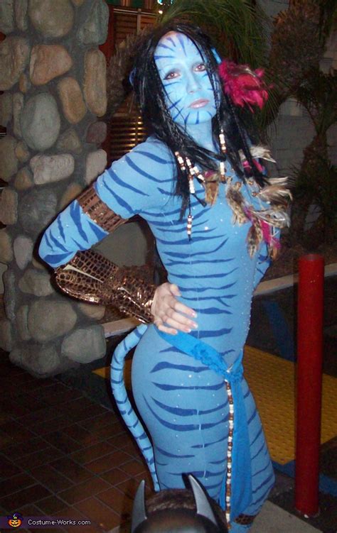 Avatar Movie Character Neytiri Homemade Halloween Costume How To
