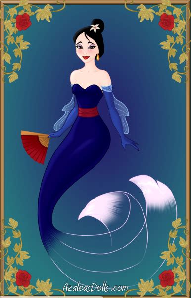 Mulan Mermaid Mermaid Disney Disney Fan Art Disney Princess Movies