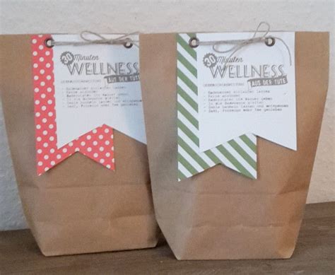 Wellness in der Tüte - Tee | Geschenke für frauen, Kleine geschenke selbstgemacht, Wellness ...