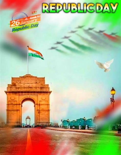 Republic Day 26 January Editing Background For Picsart And Photoshop Flag