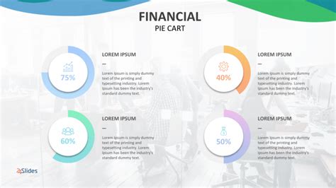 Financial Pie Graphs Templates Free Powerpoint Templates
