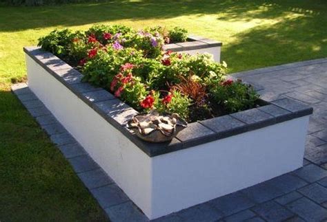 Making A Raised Garden Bed With Concrete Blocks