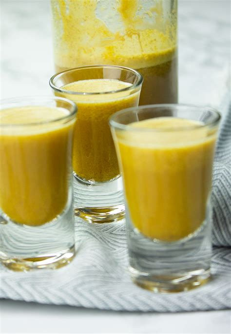 Turmeric Shot Recipe With Apple Ginger The Anti Cancer Kitchen