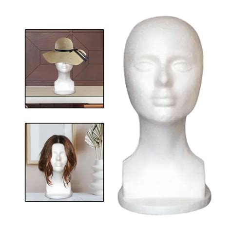 female foam mannequin head hat display head for display hair hats eur 9 64 picclick fr