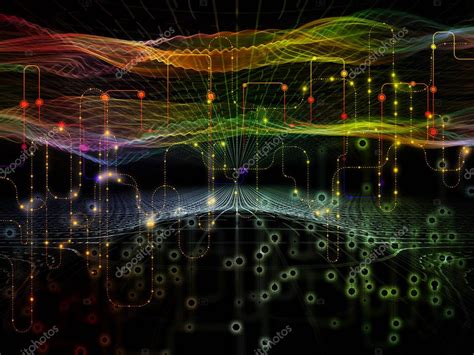 Data Flow Visualization — Stock Photo © agsandrew #153954038