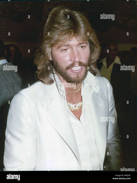 Barry Gibb 1984 Photo By John Barrett PHOTOlink Net MediaPunch Stock