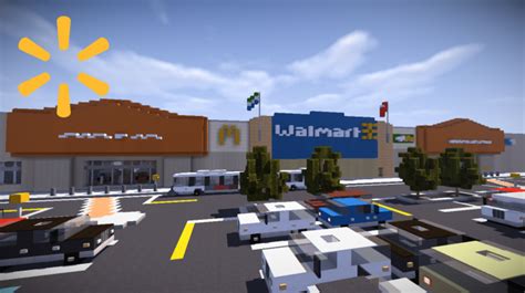 Walmart Interior Blenhiem Esterlon Minecraft Project
