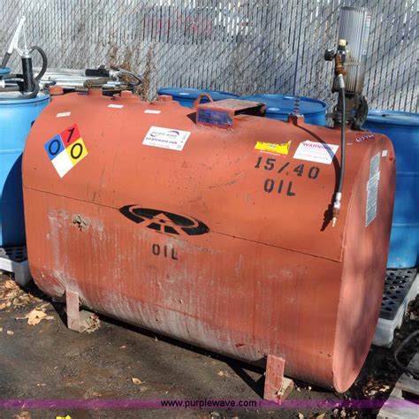 275 Gallon Bulk Oil Tank In Clifton Co Item A5857 Sold Purple Wave