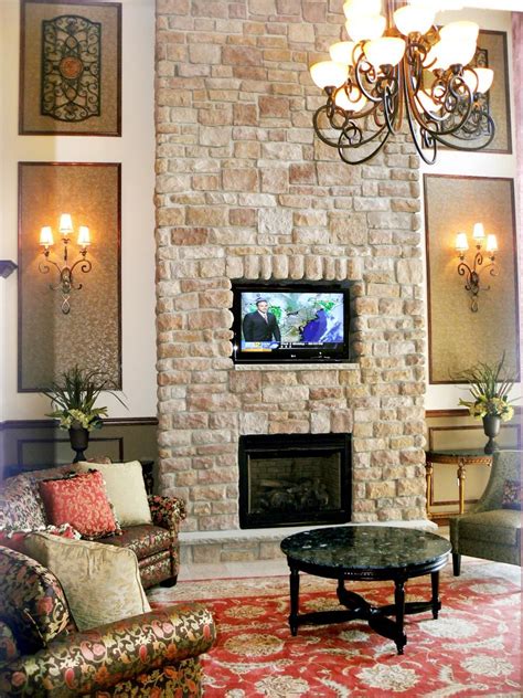 Check spelling or type a new query. This textured stone wall is centered in a traditional ...