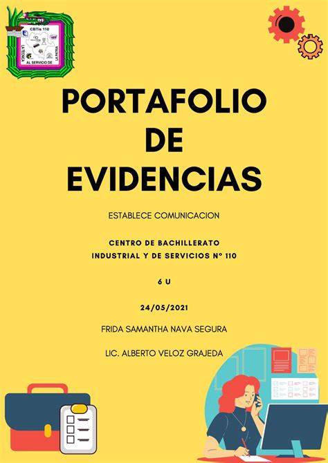 50 Imagenes Portafolio De Evidencias Portada Agendasonidocaracolmx