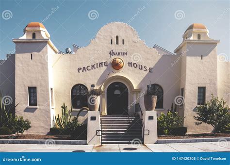 Main Building To Anaheim Packing House Editorial Image Image Of