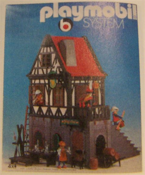 Summer fun (173 sets) format: Playmobil Set: 3448v2 - Medieval Inn - Klickypedia