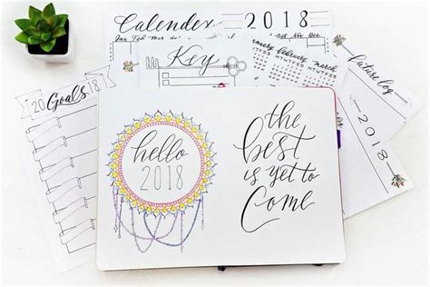 Bullet Journal Setup For 2020 With 30 Printables ⋆ Sheena Of The