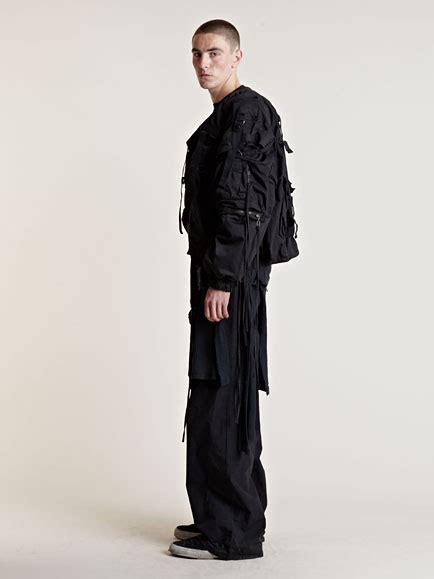 Lyst Raf Simons Ss03 Parachute Jacket In Black For Men