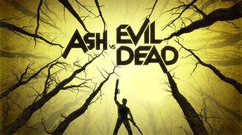Ash Vs Evil Dead Inscription Wood Wallpaper Hd Tv Series 4k