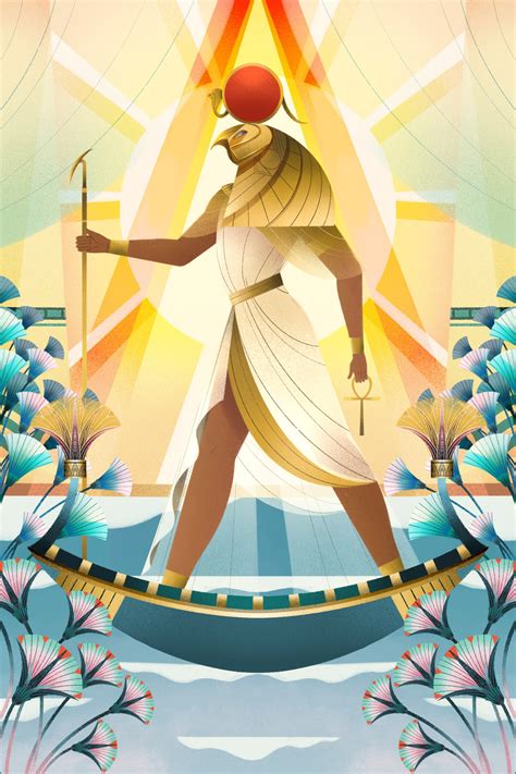 Meel Ts Illustration Gods And Goddesses Of Ancient Egypt Egyptian