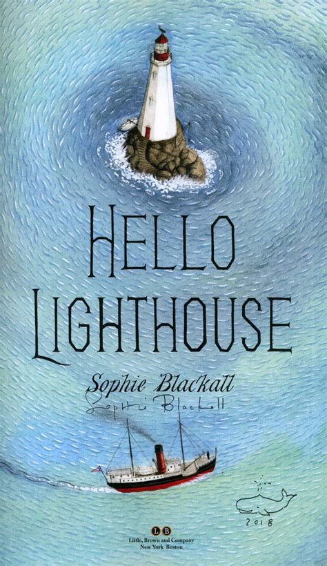 Sophie Blackall Is In The Lighthouse An Interview