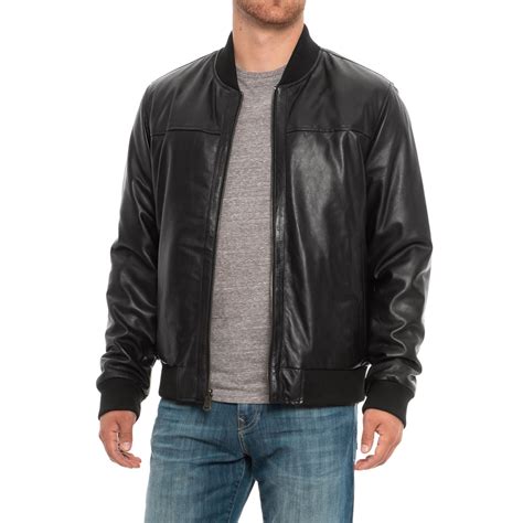 Buy mens leather jacket medium and get the best deals at the lowest prices on ebay! Cole Haan Reversible Leather Jacket (For Men) - Save 72%