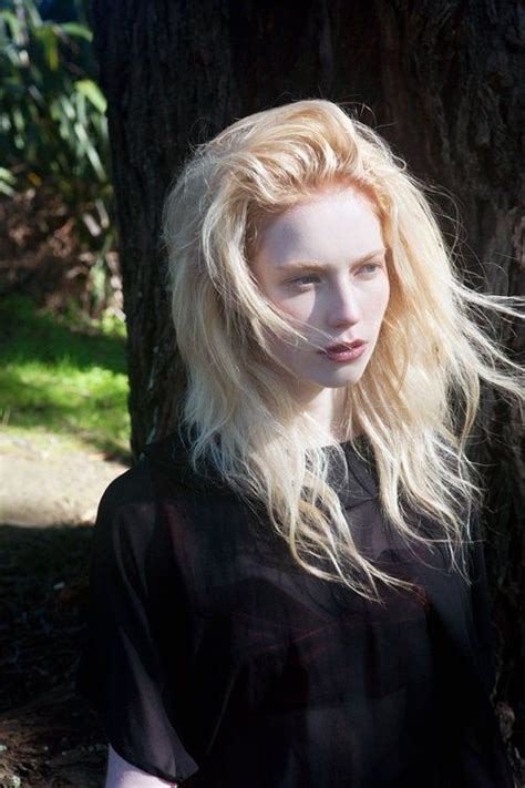 Beauty Albino Model Pale Skin Female Character Inspiration