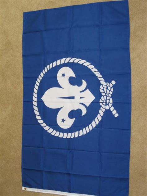 3x5 World Crest Scout Flag Boy Flags New Banner F196 Ebay