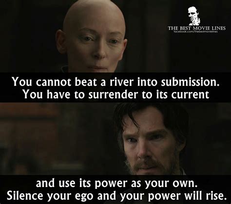Unique love is strange quotes that are about feeling strange. Silence your ego, and your power will rise. | Doctor strange quotes, Ego quotes, Marvel quotes