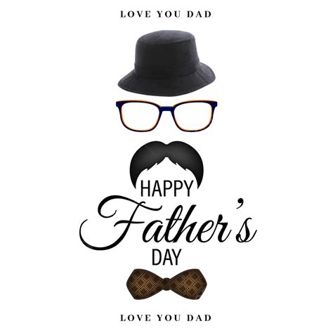 Fathers Day Tie Clipart Transparent Background Fathers Day Message