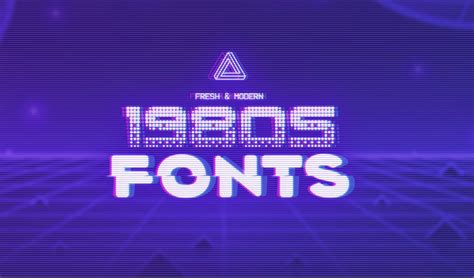 Handpicked 80s Fonts That Feel Fresh And Modern Creative Market Blog