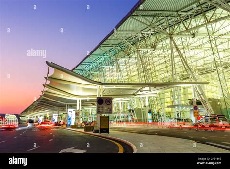Flughafen Guangzhou Baiyun International Airport Terminal 1 In China