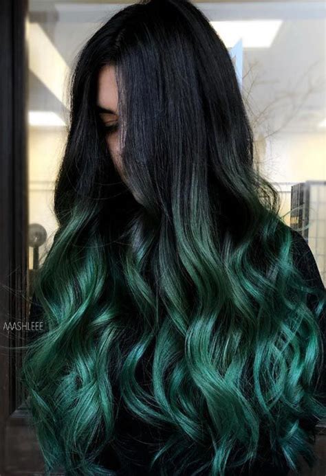 Green Hair Dye Kits To Try Green Hair Dye Hair Color For Black Hair