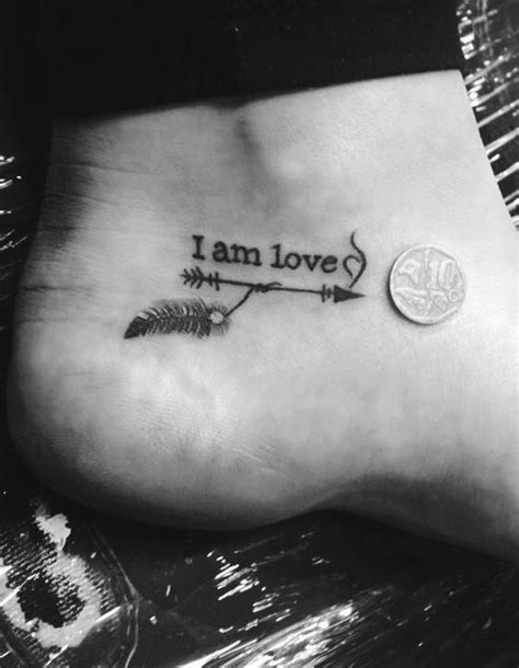 Beautiful Recovery Tattoo I Am Loved With The D As The Recovery