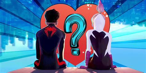 Across The Spider Verse Miles And Gwens Comics Relationship Is Different