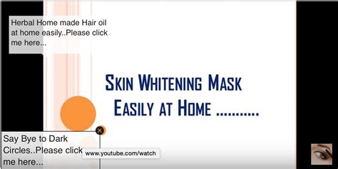 Homemade Skin Whitening Mask With Rice Powderhow To Whiten Skin