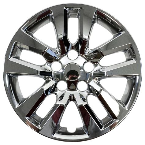 Chrome Wheel Covers Snap On Full Rim Hub Caps For 2013 2018 Nissan Altima 16 Ebay