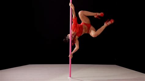 Of Girl Dancing Lap Dance Beautiful Woman Doing Pole Dance Stock Video Footage Storyblocks