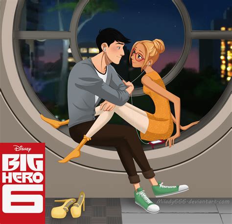 Big Hero 6 Honey Lemon Porn Office Girls Wallpaper