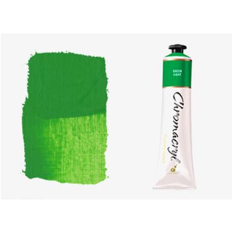 Acrylic Paint Chromacryl 75ml Light Green Skout Office Supplies