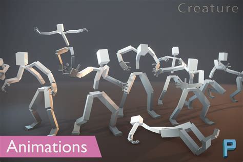 Creature Animations 3d Animations Unity Asset Store